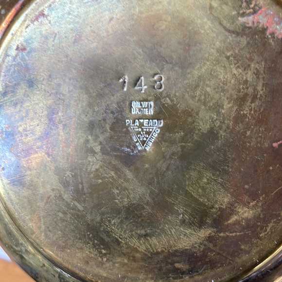 VTG Brass Coffee Pot, Creamer & Sugar Bowl - Picture 4 of 7